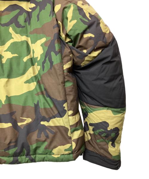 THE NORTH FACE（ザ ノース フェイス）THE NORTH FACE (ザ ノース フェイス) ダウンジャケット グリーン×ブラック サイズ:Mの古着・服飾アイテム