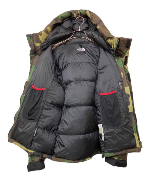 THE NORTH FACE（ザ ノース フェイス）THE NORTH FACE (ザ ノース フェイス) ダウンジャケット グリーン×ブラック サイズ:Mの古着・服飾アイテム