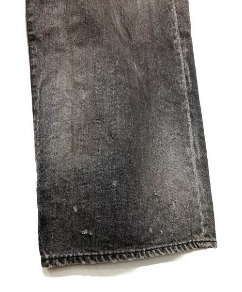 ANCELLM（アンセルム）ANCELLM (アンセルム) APERED 5P DENIM PANTS ブラック サイズ:Lの古着・服飾アイテム