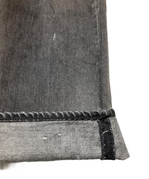 ANCELLM（アンセルム）ANCELLM (アンセルム) APERED 5P DENIM PANTS ブラック サイズ:Lの古着・服飾アイテム