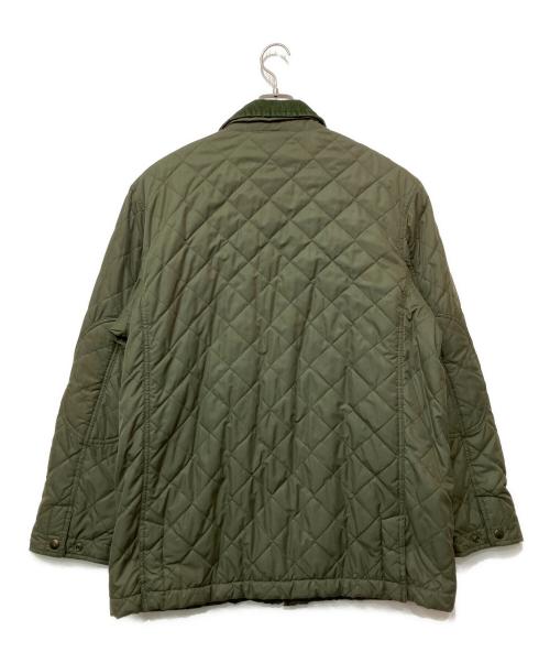 POLO RALPH LAUREN（ポロ・ラルフローレン）POLO RALPH LAUREN (ポロ・ラルフローレン) 中綿キルティングジャケット カーキ サイズ:Lの古着・服飾アイテム