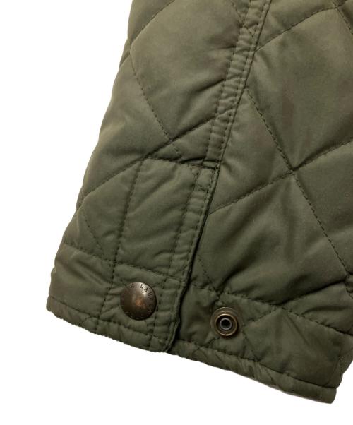 POLO RALPH LAUREN（ポロ・ラルフローレン）POLO RALPH LAUREN (ポロ・ラルフローレン) 中綿キルティングジャケット カーキ サイズ:Lの古着・服飾アイテム