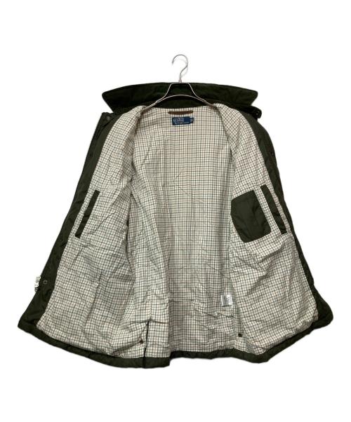 POLO RALPH LAUREN（ポロ・ラルフローレン）POLO RALPH LAUREN (ポロ・ラルフローレン) 中綿キルティングジャケット カーキ サイズ:Lの古着・服飾アイテム