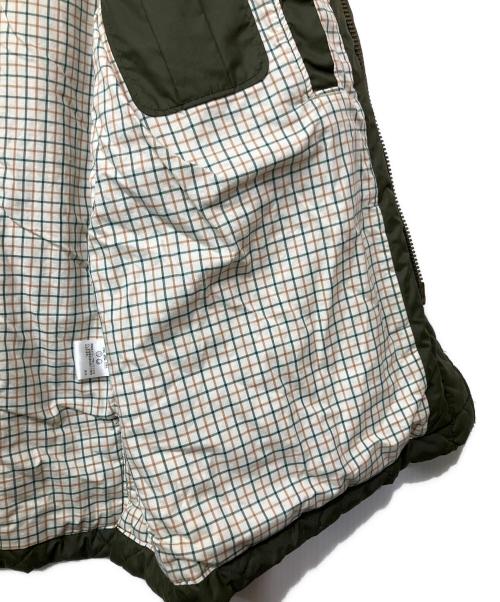 POLO RALPH LAUREN（ポロ・ラルフローレン）POLO RALPH LAUREN (ポロ・ラルフローレン) 中綿キルティングジャケット カーキ サイズ:Lの古着・服飾アイテム