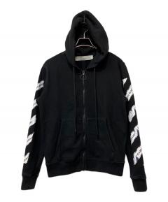 Off-White™ フーディ ブラック 2013年製 中古・古着通販】OFFWHITE (オフホワイト) パーカー ブラック サイズ:S