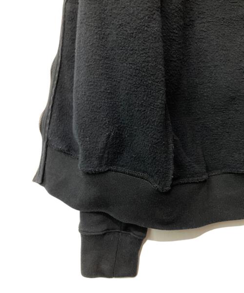 OFFWHITE（オフホワイト）OFFWHITE (オフホワイト) ジップパーカー ブラック サイズ:Sの古着・服飾アイテム