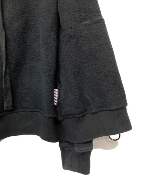 OFFWHITE（オフホワイト）OFFWHITE (オフホワイト) ジップパーカー ブラック サイズ:Sの古着・服飾アイテム