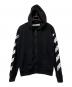OFFWHITE（オフホワイト）の古着「ジップパーカー」｜ブラック
