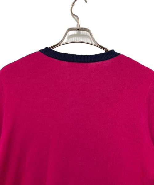 Yves Saint Laurent（イヴサンローラン）Yves Saint Laurent (イヴサンローラン) カーディガン ショッキングピンク サイズ:Lの古着・服飾アイテム