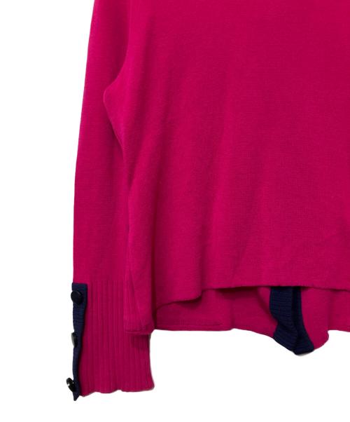 Yves Saint Laurent（イヴサンローラン）Yves Saint Laurent (イヴサンローラン) カーディガン ショッキングピンク サイズ:Lの古着・服飾アイテム