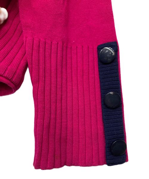 Yves Saint Laurent（イヴサンローラン）Yves Saint Laurent (イヴサンローラン) カーディガン ショッキングピンク サイズ:Lの古着・服飾アイテム