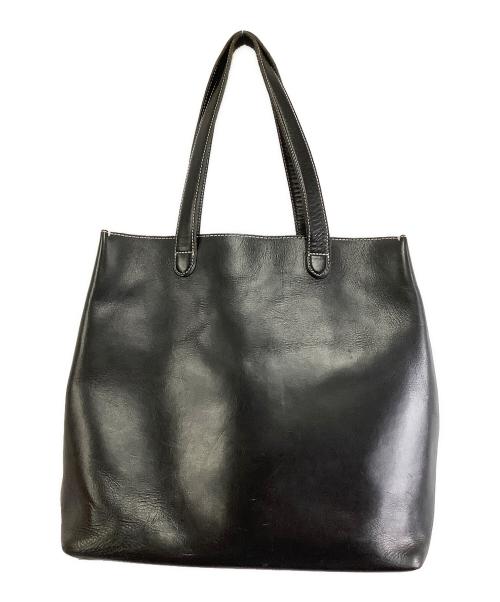 土屋鞄（ツチヤカバン）土屋鞄 (ツチヤカバン) ディアリオ　レザートートバッグ ブラックの古着・服飾アイテム