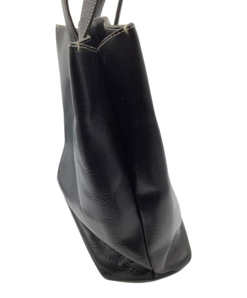 土屋鞄（ツチヤカバン）土屋鞄 (ツチヤカバン) ディアリオ　レザートートバッグ ブラックの古着・服飾アイテム