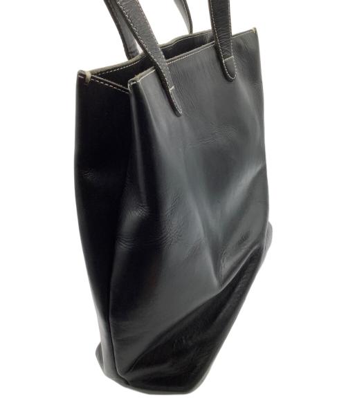 土屋鞄（ツチヤカバン）土屋鞄 (ツチヤカバン) ディアリオ　レザートートバッグ ブラックの古着・服飾アイテム