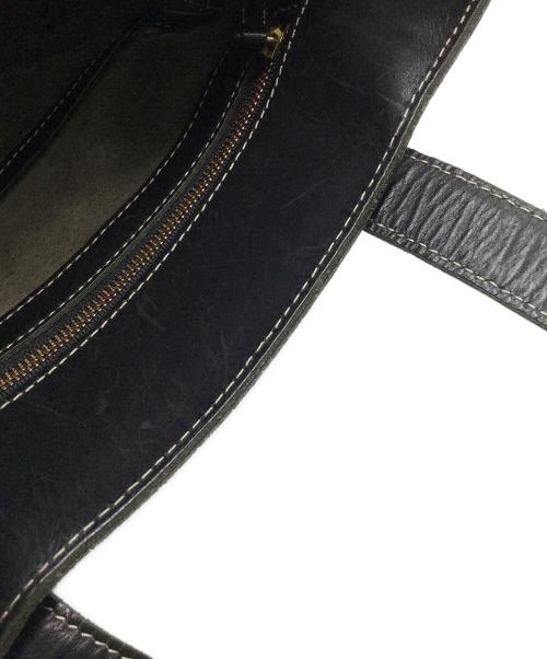 土屋鞄（ツチヤカバン）土屋鞄 (ツチヤカバン) ディアリオ　レザートートバッグ ブラックの古着・服飾アイテム