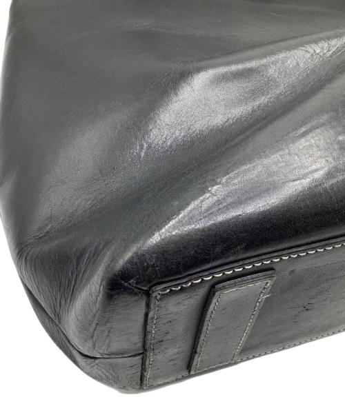 土屋鞄（ツチヤカバン）土屋鞄 (ツチヤカバン) ディアリオ　レザートートバッグ ブラックの古着・服飾アイテム