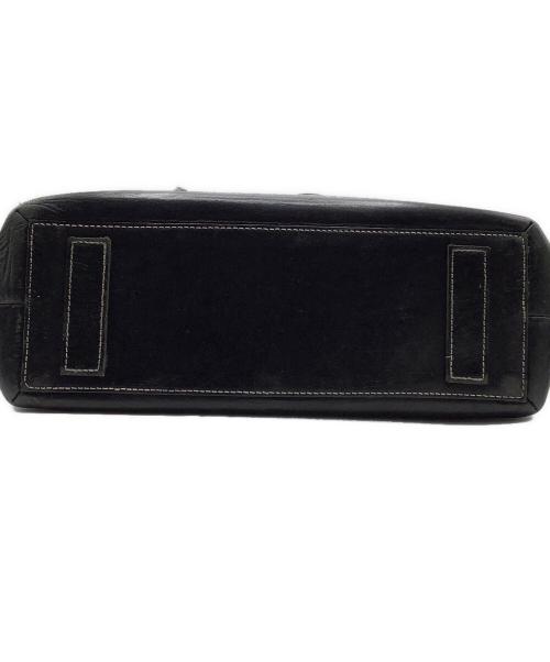 土屋鞄（ツチヤカバン）土屋鞄 (ツチヤカバン) ディアリオ　レザートートバッグ ブラックの古着・服飾アイテム