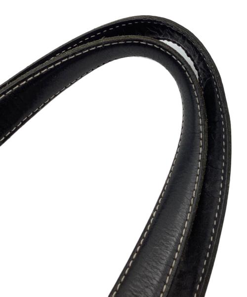 土屋鞄（ツチヤカバン）土屋鞄 (ツチヤカバン) ディアリオ　レザートートバッグ ブラックの古着・服飾アイテム