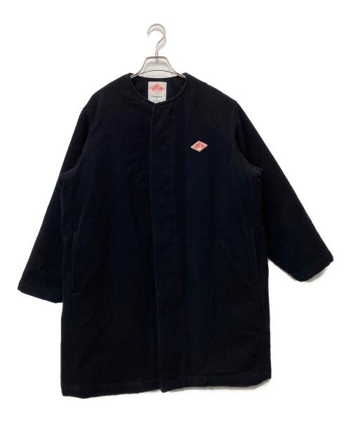 DANTON（ダントン）DANTON (ダントン) モッサノーカラーダウンコート ネイビー サイズ:36の古着・服飾アイテム