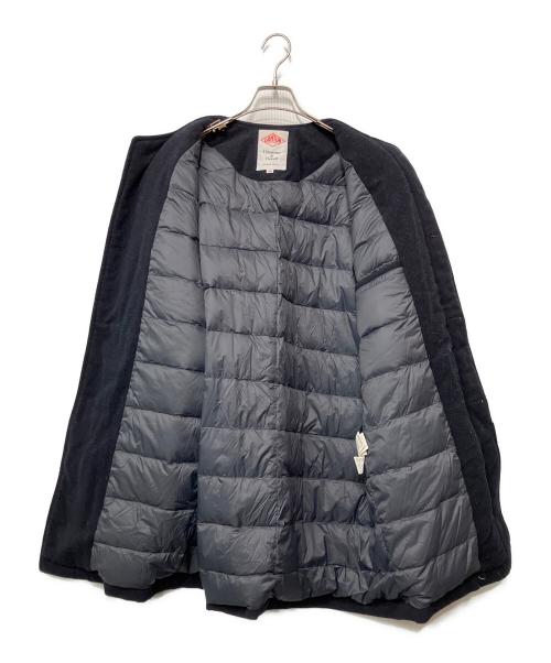 DANTON（ダントン）DANTON (ダントン) モッサノーカラーダウンコート ネイビー サイズ:36の古着・服飾アイテム