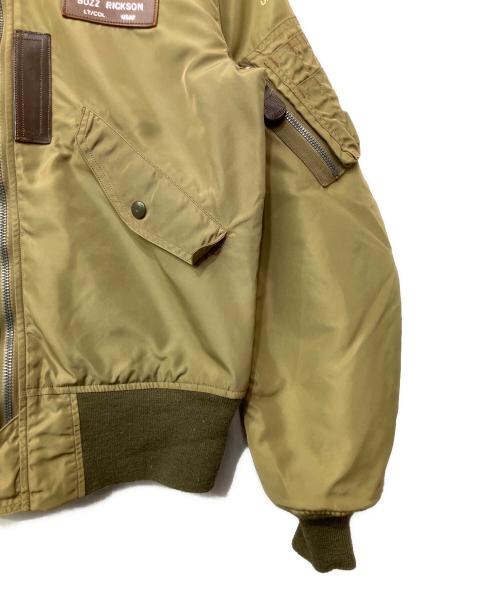 BUZZ RICKSON'S（バズリクソンズ）Buzz Rickson's (バズリクソンズ) フライトジャケット カーキ サイズ:38の古着・服飾アイテム