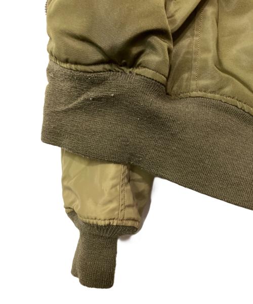 BUZZ RICKSON'S（バズリクソンズ）Buzz Rickson's (バズリクソンズ) フライトジャケット カーキ サイズ:38の古着・服飾アイテム