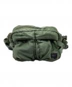 PORTERポーター）の古着「タンカー　2WAY　ウエストバッグ」｜グリーン