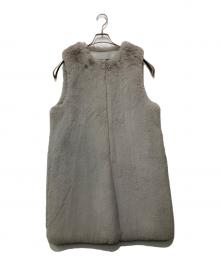 LEMON PLET（レモンプレット）の古着「ファーベスト」｜グレー