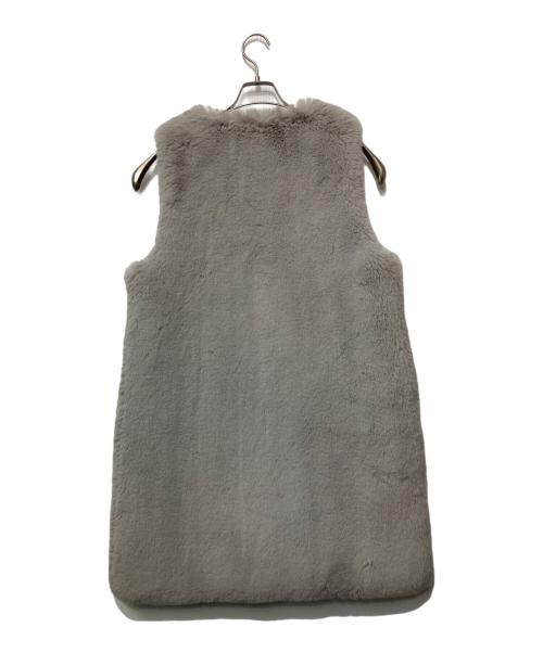 LEMON PLET（レモンプレット）LEMON PLET (レモンプレット) ファーベスト グレー サイズ:FREEの古着・服飾アイテム