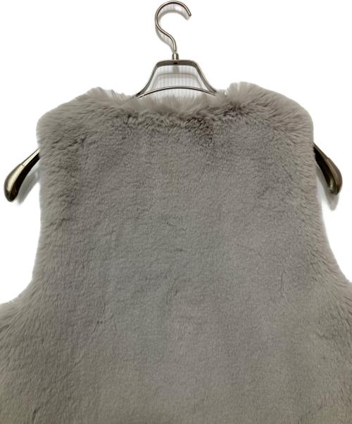 LEMON PLET（レモンプレット）LEMON PLET (レモンプレット) ファーベスト グレー サイズ:FREEの古着・服飾アイテム