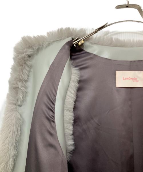 LEMON PLET（レモンプレット）LEMON PLET (レモンプレット) ファーベスト グレー サイズ:FREEの古着・服飾アイテム