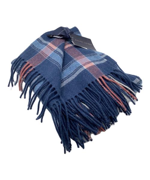 RALPH LAUREN（ラルフローレン）RALPH LAUREN (ラルフローレン) マフラー ネイビー 未使用品の古着・服飾アイテム