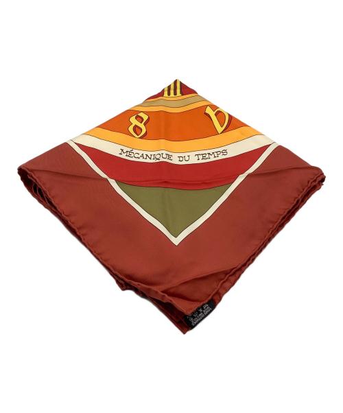 HERMES（エルメス）HERMES (エルメス) カレ90　スカーフ レッドの古着・服飾アイテム