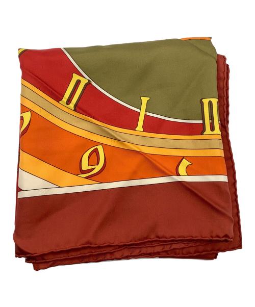 HERMES（エルメス）HERMES (エルメス) カレ90　スカーフ レッドの古着・服飾アイテム