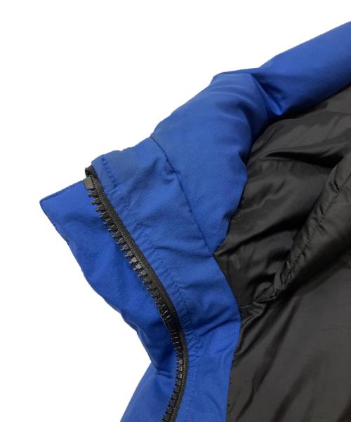 THE NORTH FACE（ザ ノース フェイス）THE NORTH FACE (ザ ノース フェイス) ダウンジャケット ブルー×ブラック サイズ:Sの古着・服飾アイテム