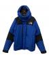 THE NORTH FACE（ザ ノース フェイス）の古着「ダウンジャケット」｜ブルー×ブラック