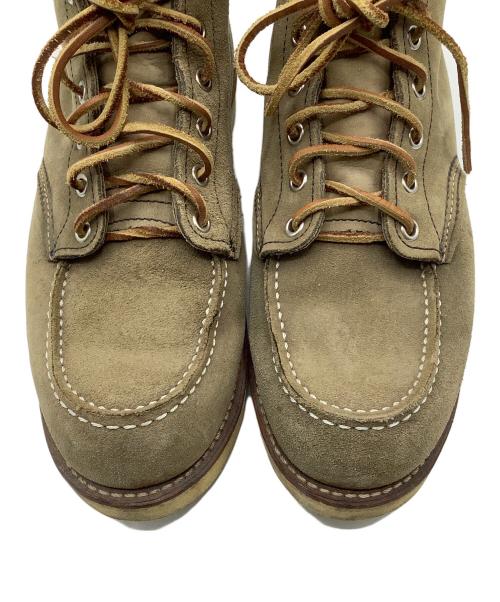 RED WING（レッドウィング）RED WING (レッドウィング) モカシン トゥ ブーツ　 ベージュ サイズ:27.5の古着・服飾アイテム