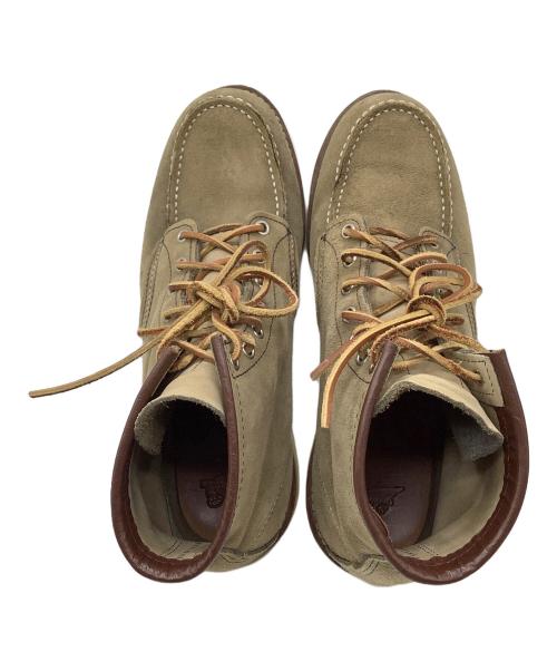 RED WING（レッドウィング）RED WING (レッドウィング) モカシン トゥ ブーツ　 ベージュ サイズ:27.5の古着・服飾アイテム