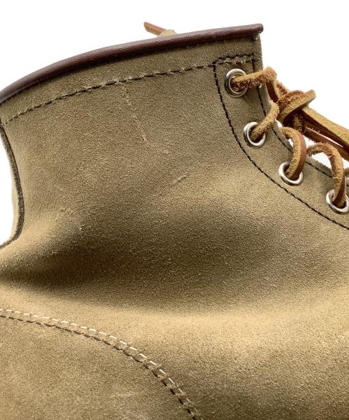 RED WING（レッドウィング）RED WING (レッドウィング) モカシン トゥ ブーツ　 ベージュ サイズ:27.5の古着・服飾アイテム