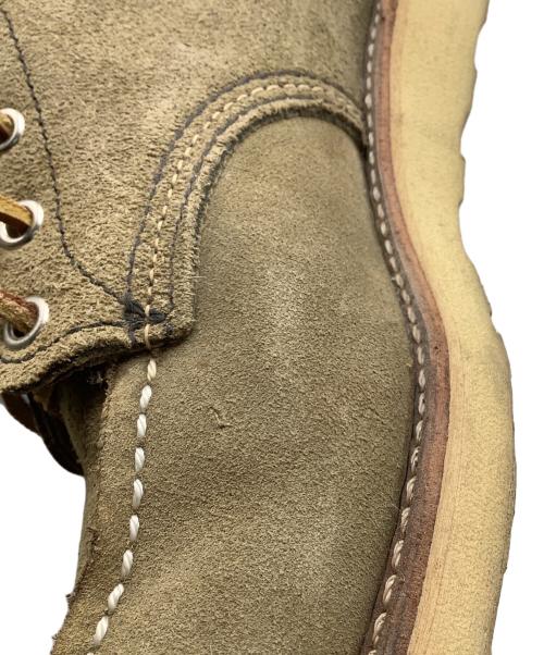 RED WING（レッドウィング）RED WING (レッドウィング) モカシン トゥ ブーツ　 ベージュ サイズ:27.5の古着・服飾アイテム
