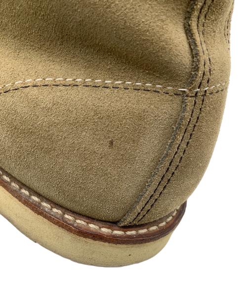 RED WING（レッドウィング）RED WING (レッドウィング) モカシン トゥ ブーツ　 ベージュ サイズ:27.5の古着・服飾アイテム