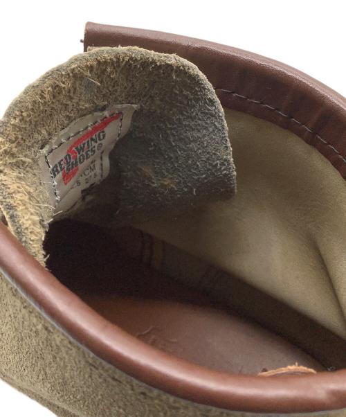 RED WING（レッドウィング）RED WING (レッドウィング) モカシン トゥ ブーツ　 ベージュ サイズ:27.5の古着・服飾アイテム