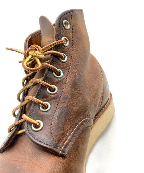 RED WING（レッドウィング）RED WING (レッドウィング) 6-inch Classic Round ブラウン サイズ:28.5の古着・服飾アイテム