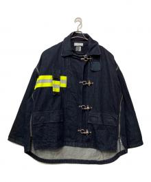 FACETASM（ファセッタズム）の古着「FIREMAN ZIPPER JACKET」｜インディゴ