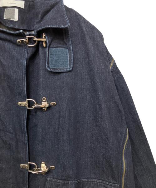 FACETASM（ファセッタズム）FACETASM (ファセッタズム) FIREMAN ZIPPER JACKET インディゴ サイズ:4の古着・服飾アイテム