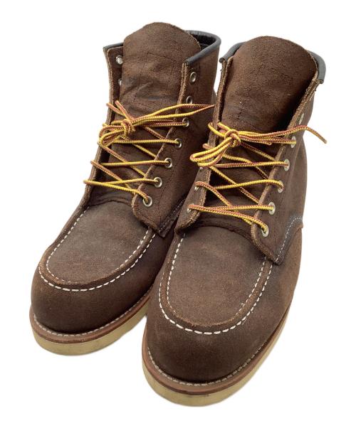 RED WING（レッドウィング）RED WING (レッドウィング) 6inch CLASSIC MOC TOE ブーツ ブラウン サイズ:28の古着・服飾アイテム