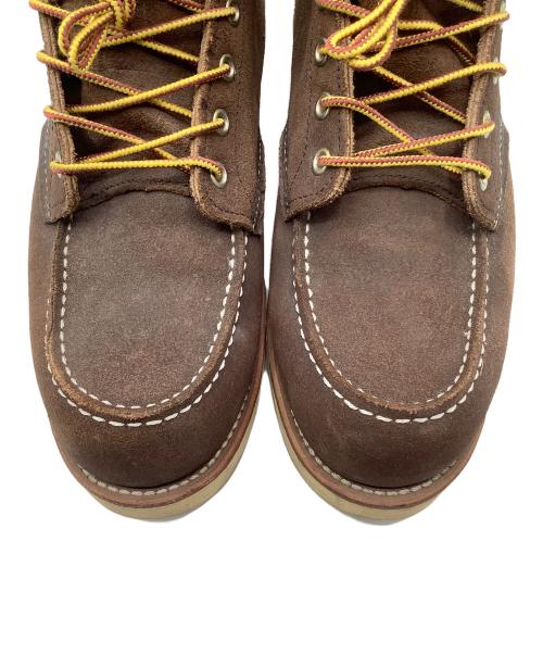 RED WING（レッドウィング）RED WING (レッドウィング) 6inch CLASSIC MOC TOE ブーツ ブラウン サイズ:28の古着・服飾アイテム