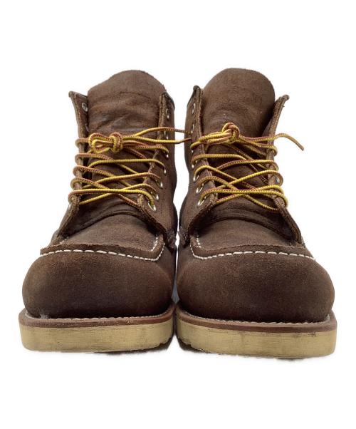 RED WING（レッドウィング）RED WING (レッドウィング) 6inch CLASSIC MOC TOE ブーツ ブラウン サイズ:28の古着・服飾アイテム