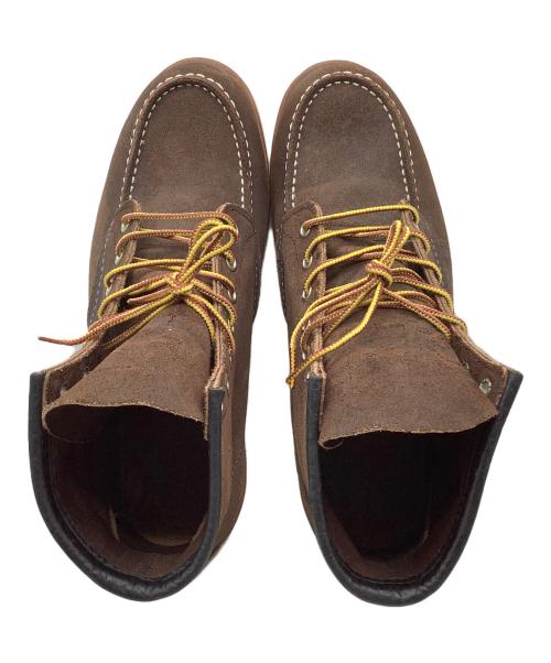 RED WING（レッドウィング）RED WING (レッドウィング) 6inch CLASSIC MOC TOE ブーツ ブラウン サイズ:28の古着・服飾アイテム