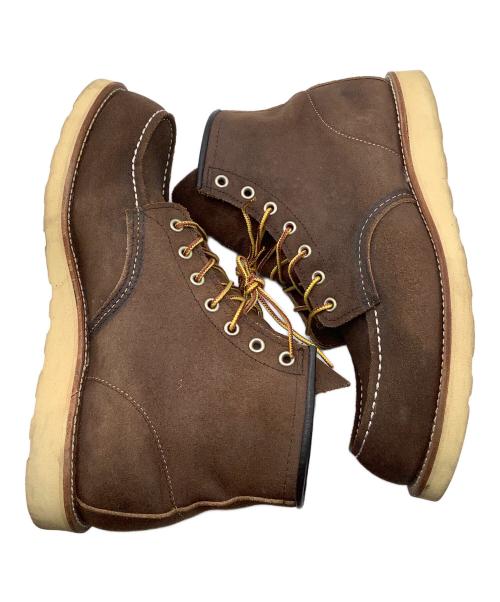 RED WING（レッドウィング）RED WING (レッドウィング) 6inch CLASSIC MOC TOE ブーツ ブラウン サイズ:28の古着・服飾アイテム
